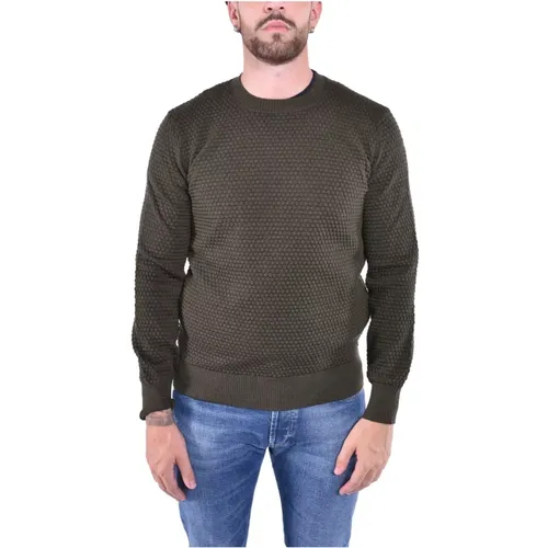 Wollstrickpullover mit Punkten , Herren, Größe: L - Kangra - Modalova