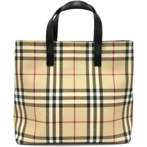 Pre-owned Tote Bags, female, , Size: ONE SIZE Pre-owned Fabric handbags - Burberry Vintage - Modalova