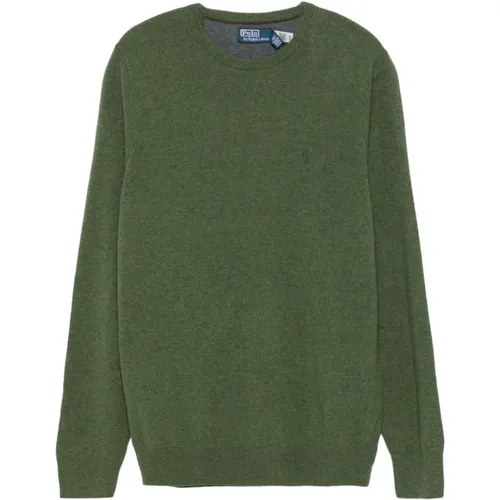 Grüner Pullover mit Polo Pony Stickerei - Ralph Lauren - Modalova