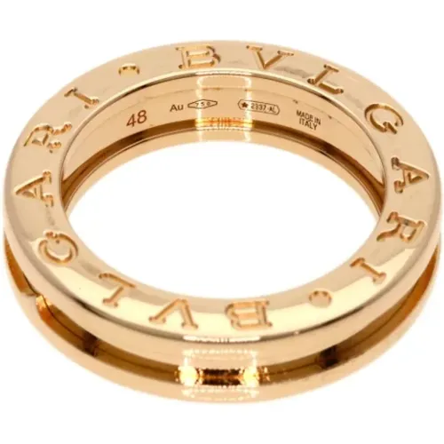 Pre-owned Jewellery, unisex, , Size: ONE SIZE Pre-owned Rose Gold rings - Bvlgari Vintage - Modalova