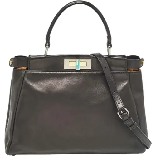 Pre-owned Leather fendi-bags , female, Sizes: ONE SIZE - Fendi Vintage - Modalova