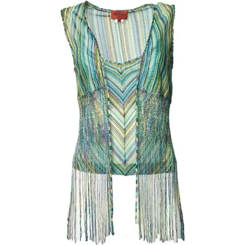 Pre-owned Tops, female, , Size: S Pre-owned Fabric tops - Missoni Pre-owned - Modalova