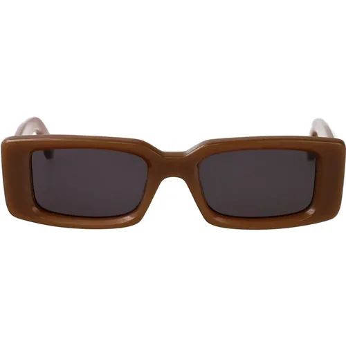 Sunglasses, unisex, , Size: 50 MM Arthur Sunglasses for a Stylish Look - Off White - Modalova