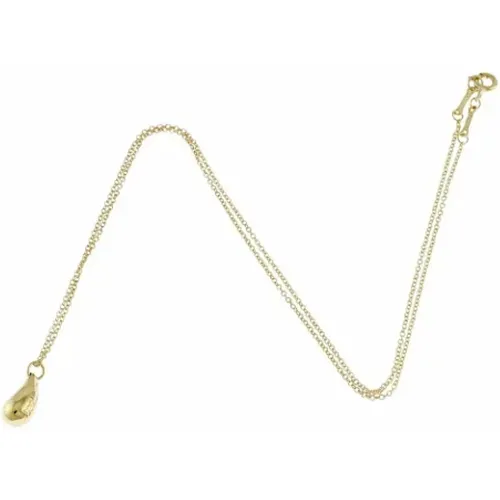 Pre-owned Jewellery, female, , Size: ONE SIZE Pre-owned Gold necklaces - Tiffany & Co. Pre-owned - Modalova