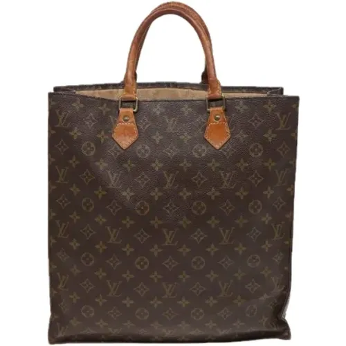 Pre-owned Tote Bags, female, , Size: ONE SIZE Pre-owned Canvas handbags - Louis Vuitton Vintage - Modalova