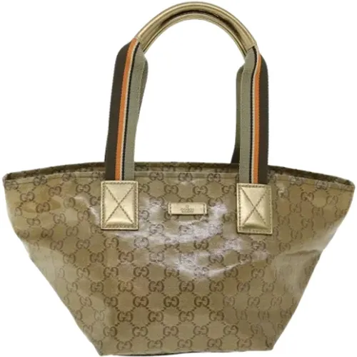 Pre-owned Handbags, female, , Size: ONE SIZE Pre-owned Canvas gucci-bags - Gucci Vintage - Modalova