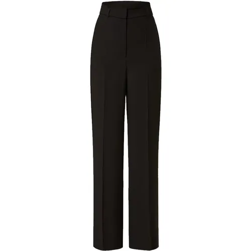 Relaxed Fit Satin Pants , female, Sizes: XS - Hugo Boss - Modalova