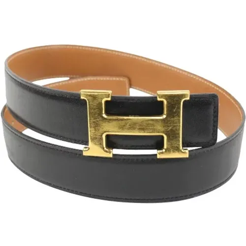 Pre-owned Belts, female, , Size: ONE SIZE Pre-owned Leather belts - Hermès Vintage - Modalova