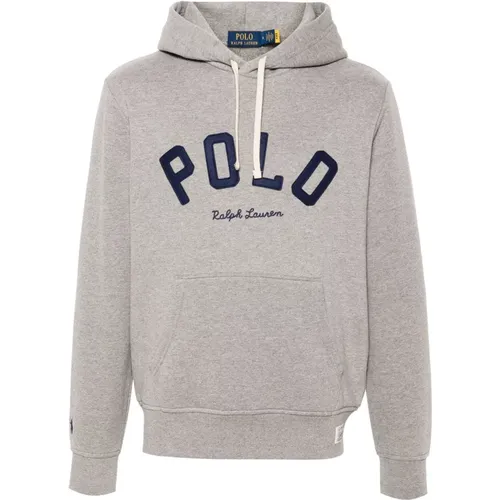 Classic Hoodie with External Pockets , male, Sizes: L, M, XL - Ralph Lauren - Modalova