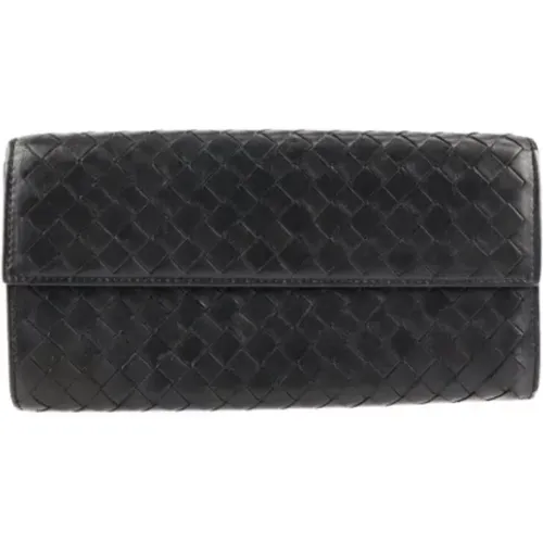 Pre-owned Wallets, female, , Size: ONE SIZE Pre-owned Leather Bottega Veneta Wallet - Bottega Veneta Vintage - Modalova