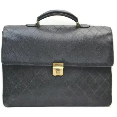 Pre-owned Handbags, female, , Size: ONE SIZE Pre-owned Leather Bags - Good Condition - Chanel Vintage - Modalova