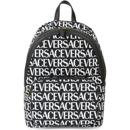 Backpack , male, Sizes: ONE SIZE - Versace - Modalova