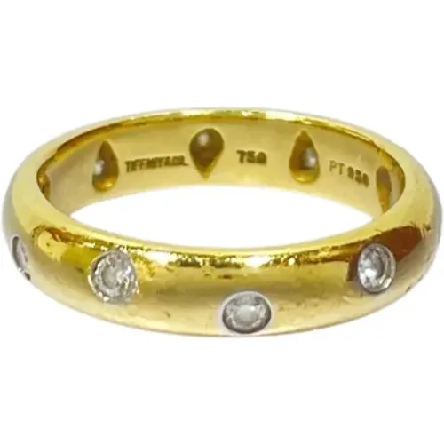 Pre-owned Jewellery, female, , Size: ONE SIZE Pre-owned Gold rings - Tiffany & Co. Pre-owned - Modalova