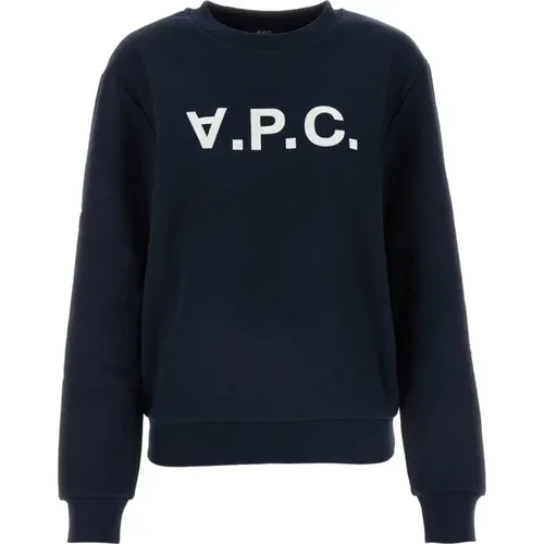 Midnight Sweatshirt , Damen, Größe: L - A.P.C. - Modalova