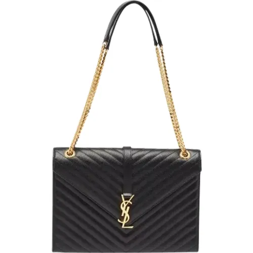 Pre-owned Leather handbags , female, Sizes: ONE SIZE - Yves Saint Laurent Vintage - Modalova