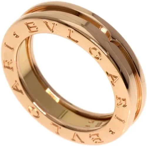 Pre-owned Jewellery, female, , Size: ONE SIZE Pre-owned Rose Gold rings - Bvlgari Vintage - Modalova