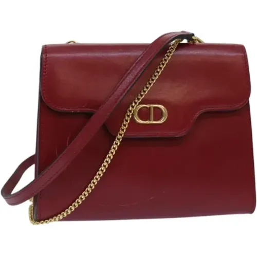 Pre-owned Shoulder Bags, female, , Size: ONE SIZE Pre-owned Leather dior-bags - Dior Vintage - Modalova