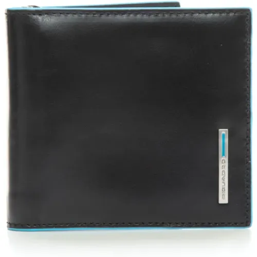 Wallets & Cardholders, male, , Size: ONE SIZE Wallet with money clip - Piquadro - Modalova