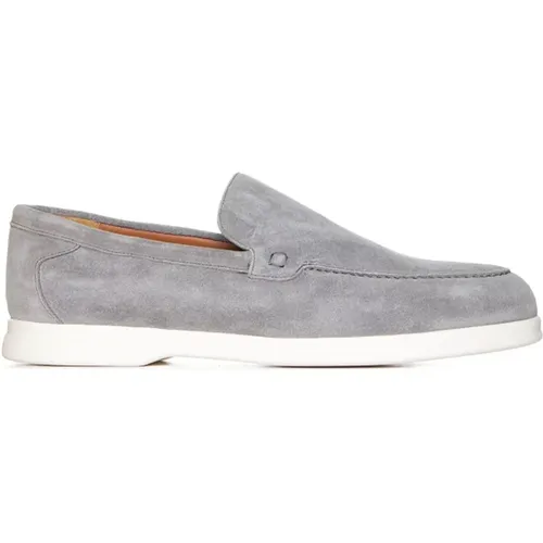 Loafers, male, , Size: 8 1/2 US Flat Shoes Adler Wash - Doucal's - Modalova
