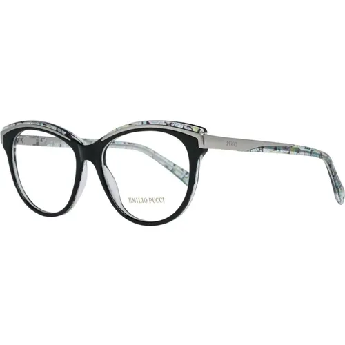 Moderne Schwarze Optische Brillen mit Federscharnier - EMILIO PUCCI - Modalova
