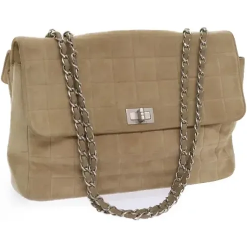 Pre-owned Suede chanel-bags , female, Sizes: ONE SIZE - Chanel Vintage - Modalova