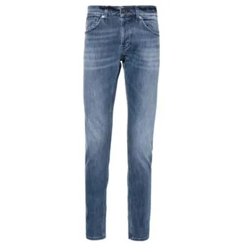 Classic Denim Jeans for Men , male, Sizes: W30, W36, W38, W32, W31 - Dondup - Modalova