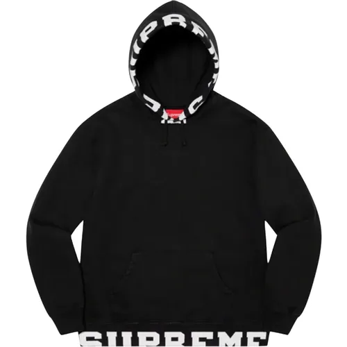 Limitierte Auflage Street Style Kapuzenpullover Schwarz - Supreme - Modalova