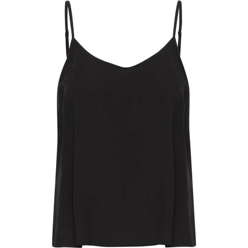 Verstellbares Träger Slip Top Meteorit Bluse , Damen, Größe: XS - Karen by Simonsen - Modalova