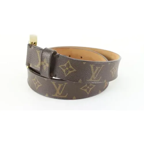 Pre-owned Belts, female, , Size: ONE SIZE Unused Belt, Lb0014, Made in Spain, Length: 36.5 - Louis Vuitton Vintage - Modalova