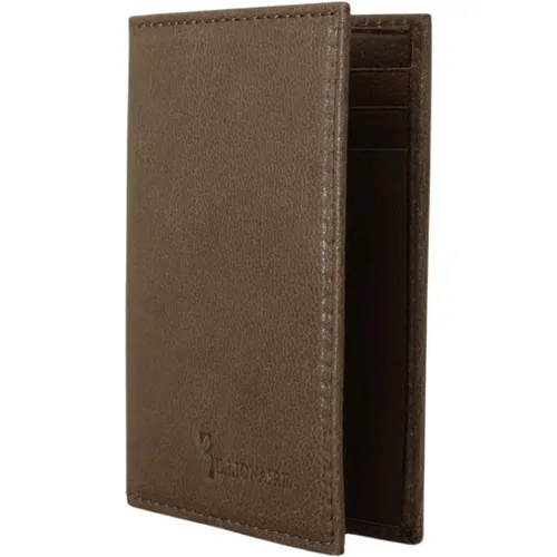 Wallets & Cardholders, male, , Size: ONE SIZE Leather Bifold Wallet - Billionaire - Modalova