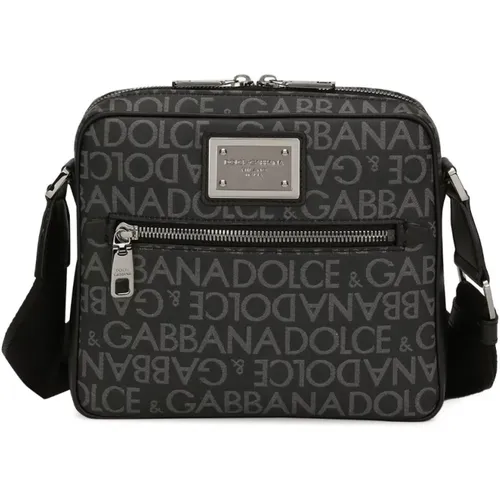 Stylish Cross Body Bag for Men , male, Sizes: ONE SIZE - Dolce & Gabbana - Modalova