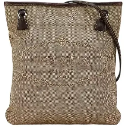 Pre-owned Canvas crossbody-bags , female, Sizes: ONE SIZE - Prada Vintage - Modalova