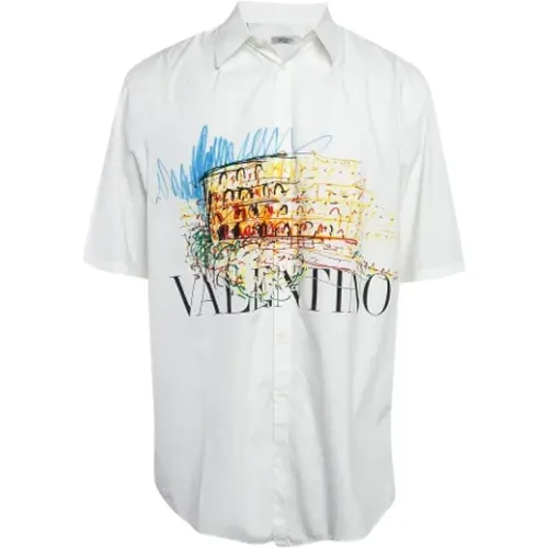 Pre-owned Shirts, male, , Size: 4XS Pre-owned Cotton tops - Valentino Vintage - Modalova