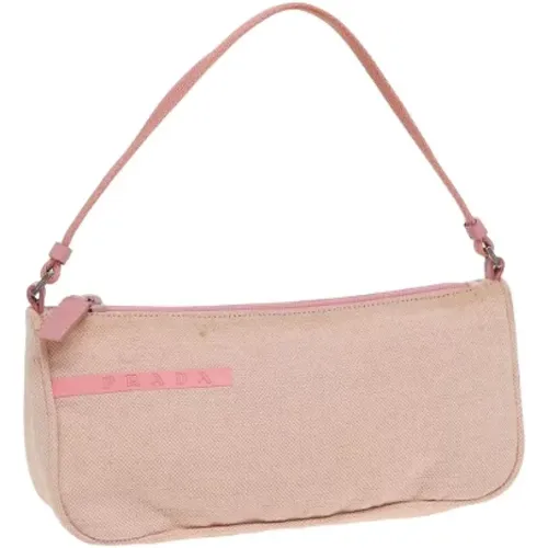 Pre-owned Canvas pouches , female, Sizes: ONE SIZE - Prada Vintage - Modalova