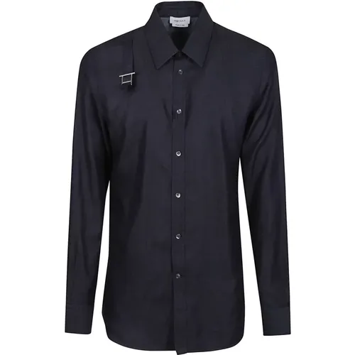 Casual Shirts, male, , Size: XL Casual Cotton Shirt - alexander mcqueen - Modalova