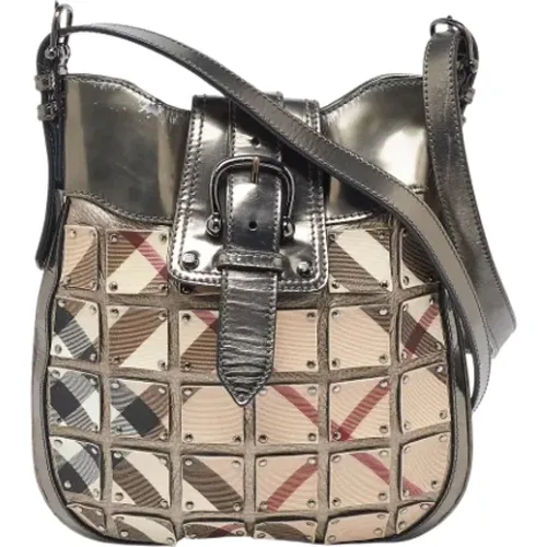 Pre-owned Leather crossbody-bags , female, Sizes: ONE SIZE - Burberry Vintage - Modalova