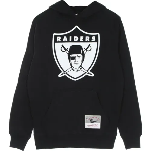 Hoodies, male, , Size: S Oakland Raiders NFL Hoodie - Mitchell & Ness - Modalova