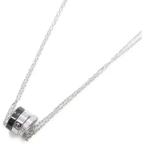 Pre-owned Jewellery, female, , Size: ONE SIZE Pre-owned Metal necklaces - Cartier Vintage - Modalova