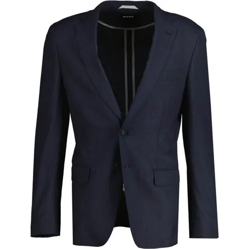 Classic Dark Wool Suit , male, Sizes: M, 2XL, XL, L - Boss Black - Modalova