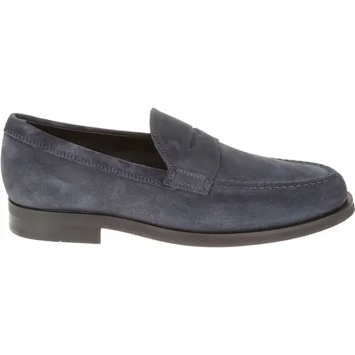 Flat Mocass Shoes , male, Sizes: 7 UK, 9 1/2 UK - TOD'S - Modalova