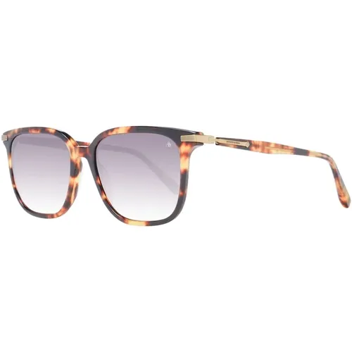 Sunglasses, female, , Size: ONE SIZE Brown Gradient Square Sunglasses - Scotch & Soda - Modalova