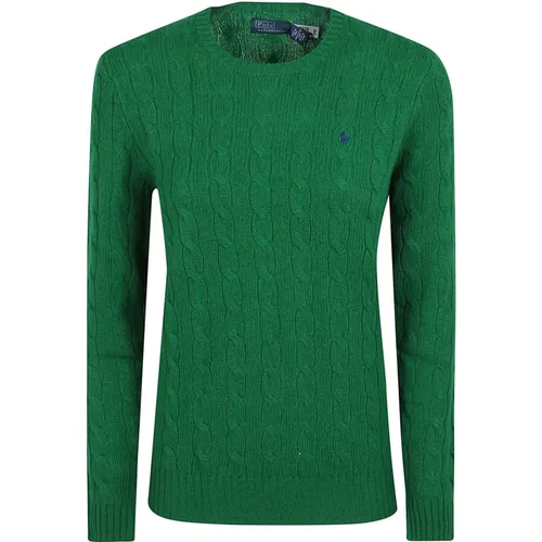 Grüner Pullover für Frauen Aw24 , Damen, Größe: S - Polo Ralph Lauren - Modalova