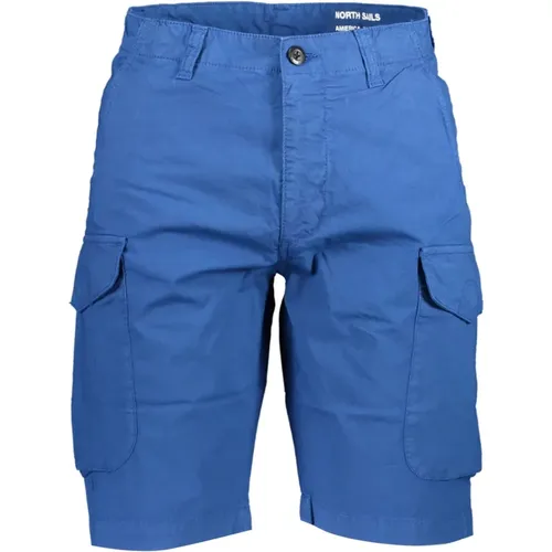 Cotton Bermuda Trousers , male, Sizes: W36, W33, W32, W34 - North Sails - Modalova