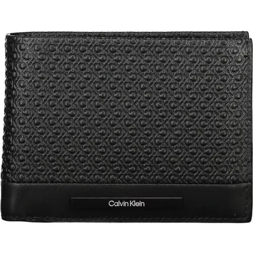 Wallets & Cardholders, male, , Size: ONE SIZE Rfid Blocking Leather Wallet for Men - Calvin Klein - Modalova