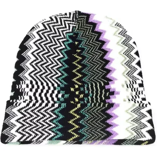 Beanies, female, , Size: ONE SIZE Stylish Hat - Missoni - Modalova