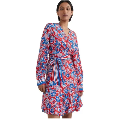 Wrap Dresses , female, Sizes: M, XS, L, S, 2XS - Tommy Hilfiger - Modalova