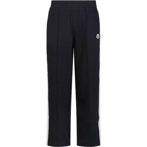 Sport Pants with Side Bands , female, Sizes: S, M - Moncler - Modalova