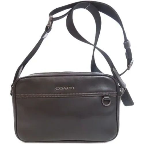 Pre-owned Cross Body Bags, female, , Size: ONE SIZE Pre-owned Leather shoulder-bags - Coach Pre-owned - Modalova