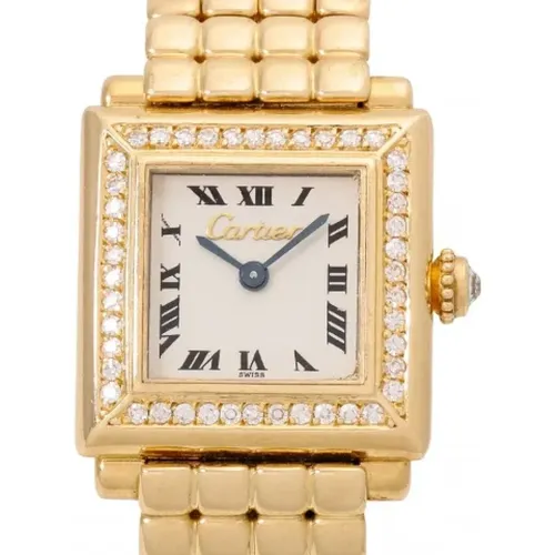 Pre-owned Watches, female, , Size: ONE SIZE Pre-owned Stainless Steel watches - Cartier Vintage - Modalova