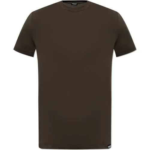 T-Shirt aus der Unterwäschelinie , Herren, Größe: M - Dsquared2 - Modalova